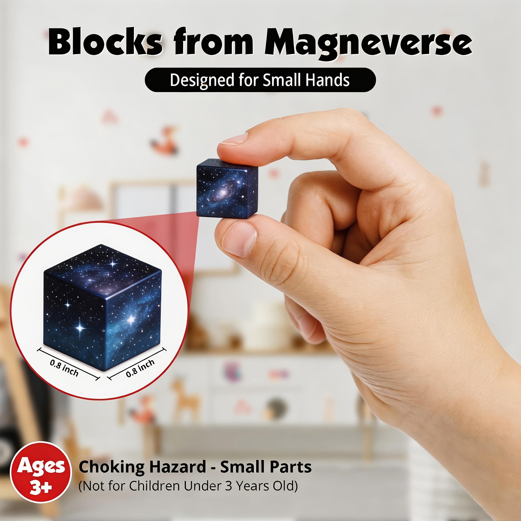 300pcs Magnetic Building Blocks Set